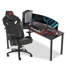 Computer Table (Metal Finish L Shape) & Chair (Revolving)
