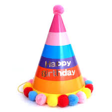 PLAIN BIRTHDAY CAPS