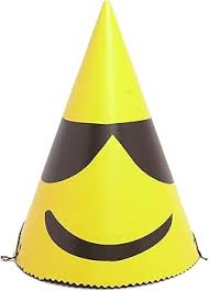 SMILY BIRTHDAY CAPS